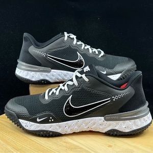 Nike Shoes Nike Alpha Huarache Elite Turf Black White